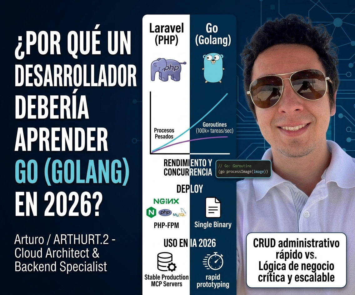 ¿Por qué un desarrollador debería aprender Go (Golang) en 2026?