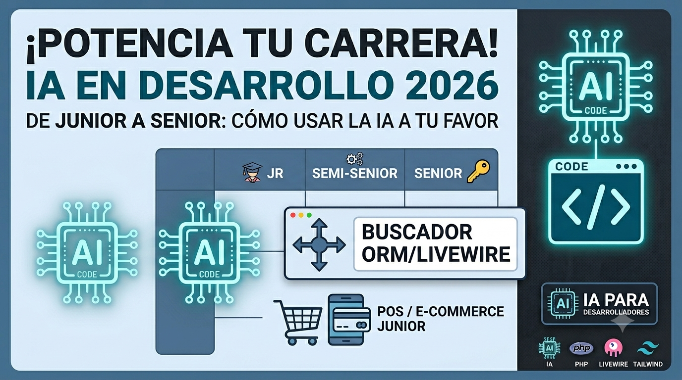 IA para Desarrolladores en 2026: Cómo Sacarle el Máximo Provecho Según tu Nivel